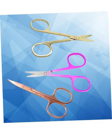 Beaupretty 3pcs Facial Hair Scissors Set | Beauty Scissors for Eyebrows Manicure & Grooming | Nasal & Ear Hair Trimmers - Buy Online on GoSupps.com