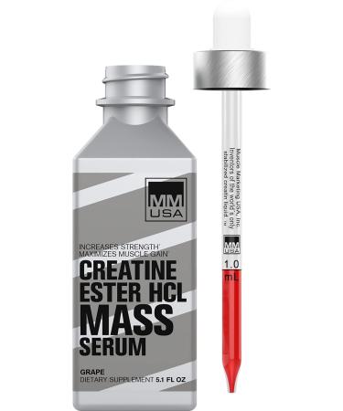 Muscle Mass Serum Glucosamine Chondroitin + Stable, Soluble Creatine HCL Formula. Protects Joints, Boosts Energy, Pain Relief, Increases Muscle Cell Volume & Strength (Packaging May Vary)