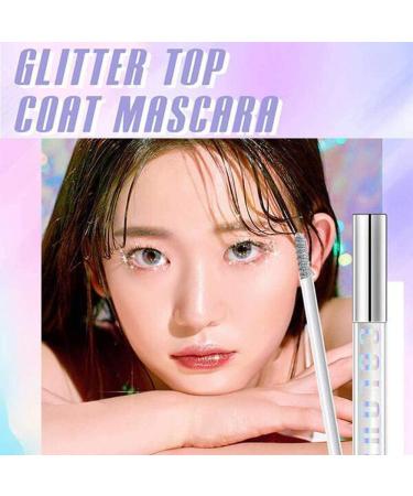 3Pcs Fairy s Tear Diamond Eyelash Mascara Long Lasting Waterproof Natural Thick Thickening and Lengthening Sparkling Diamond Shining Clear Coat Eyelash Mascara Charming Eye Makeup (Crystal silver) - Buy Online on GoSupps.com