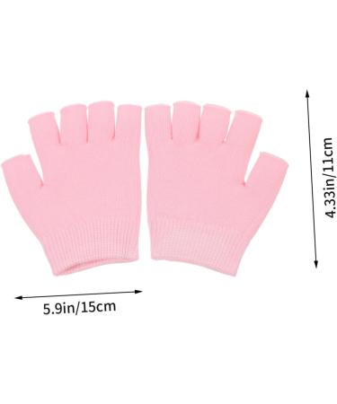 FRCOLOR 1 Pair Gel Moisturizing Gloves Skin Care Gloves Hand Softening Gloves Lotion Gloves Fingerless Gloves for Women Dry Hands Hand Gloves Hand Muffs for Men Touch Miss Dipping spa 15x11cm - Buy Online on GoSupps.com