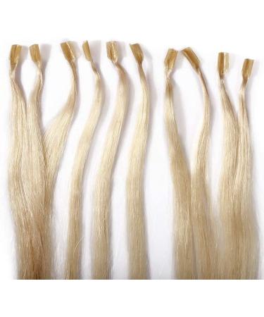 22" Pre Bonded Hair Extensions 100 Strands #60 Platinum Blonde (50g) - Buy Online on GoSupps.com