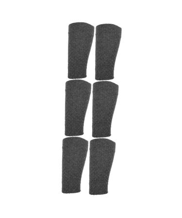 Healeved 3 Pairs Sleeve Cotton Calf Sleeves for Men Football Support Socks Support Sleeve Leg Sleeves for Men Basketball Guard Child Safety Mask Sole of Foot