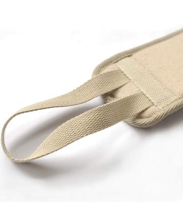 JZK Exfoliating Back Scrubber with Loofah Pad - Body Bath Accessory for Men & Women | Best Body Scrub Strap for a Clean Shower Experience - Buy Online on GoSupps.com