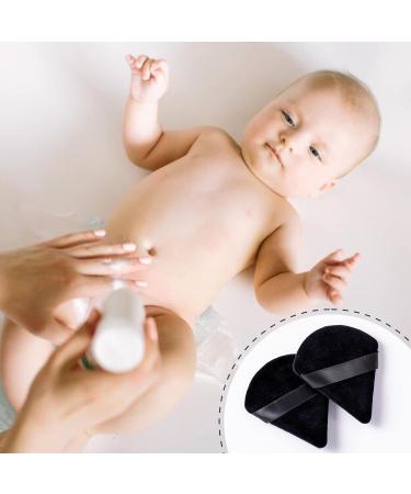 2 Pack Triangle Makeup Puff Set - Reusable Sponge with Strap for Loose Powder & Foundation - Wet/Dry Makeup Tool - Black - Buy Online on GoSupps.com