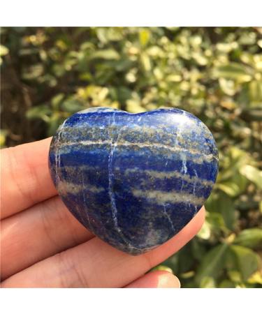 Natural Crystal Rough Beautiful Natural Lapis Lazuli Crystal Heart Polished Gemstone Crystal As Gift Stones