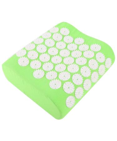 Verdant Touch Massage Back Cushion Acupuncture Massage Pillow Back Cushion for Stress Relief Fruit Green Pain Relief Acupressure