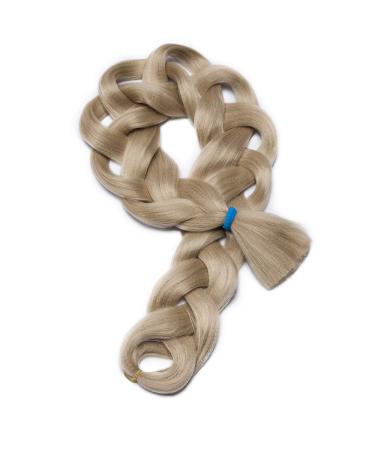 Tess Braids Extensions - Art Hair Crochet Jumbo Braids 1PC 165g | Mittelblond 100cm | Synthetic Braiding Hair #24 - Buy Online on GoSupps.com