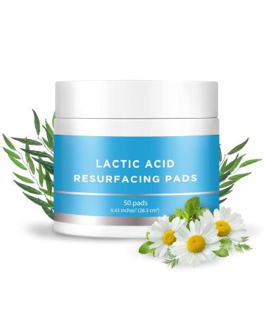 Pure Daily Care Lactic Acid Resurfacing Pads - Exfoliating Advanced Acid - Salicylic Lactic Mandelic Acid