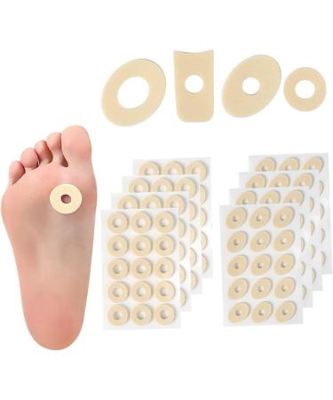 Healeved 8 Sheets Latex Corn Stickers Corn Cushions Toe Pads Toe Corn Remover Cushions Toe Pads Toe Separator Stickers Feet Corn Pad Latex Sponge Gasket Bulk - Buy Online on GoSupps.com