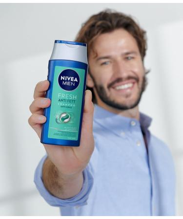 NIVEA MEN Anti Grease Shampoo for oily hair with sage for men 400 ml - Buy Online on GoSupps.com