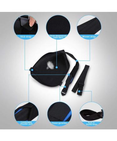 Buy Taidda Universal Adjustable Arm Brace Sling - Soft Comfortable Lightweight Shoulder Support for Adults - International Shipping Available - Buy Online on GoSupps.com