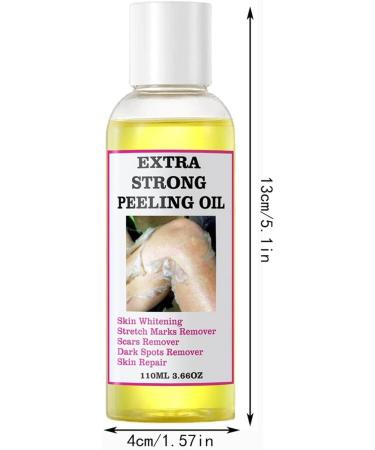 Extra Strong Yellow Peeling Oil Yellow Peeling Oil Extra Strong Peeling Oil for Dark Skin Extra Strong Peeling Oil Extra Strength Exfoliating Peeling Solution for Body Dead Skin Remover (3PC) - Buy Online on GoSupps.com