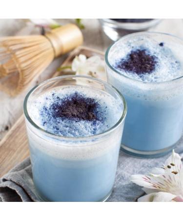 Dinavedic Blue Spirulina Powder - 50 g (1.76 oz) | All Natural Superfood No Additives No Seaweed Taste - Buy Online on GoSupps.com