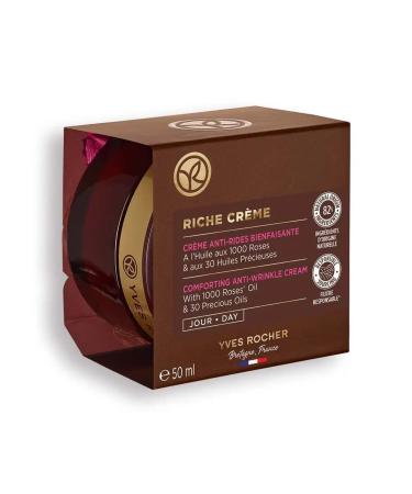 Yves Rocher Riche Creme - Wrinkle Smoothing Day Cream for Youthful Skin | International Shipping Available - Buy Online on GoSupps.com