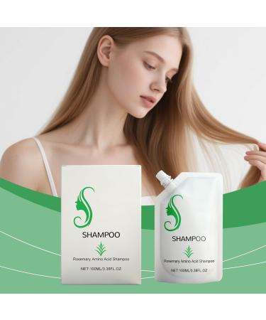 2026 Upgrade Rosemary Amino Acid Shampoo for Thinning Hair and Hair Growth Moisturizing and Strengthening Shampoo with Aloe Vera Gentle Daily Cleansing for Fine Hair (2) - Buy Online on GoSupps.com