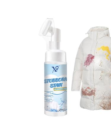 Down Wash Detergent - Cleaner Dry Foam Spray for Garment | Downwear Detergent Agent Dry Cleaner Oil Stain Remover for Clothes Removes Oil Stains and Juice