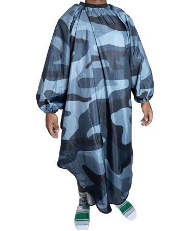 Professional Barber Capes - Dark Camouflage | Premium Quality International Shipping - Buy Online on GoSupps.com