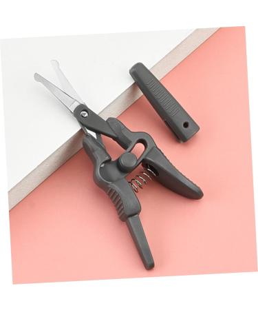 Beaupretty 4pcs Men's Eyebrow & Nose Hair Scissors Set - Round Head Facial Grooming Tools for Precision Trimming - Buy Online on GoSupps.com