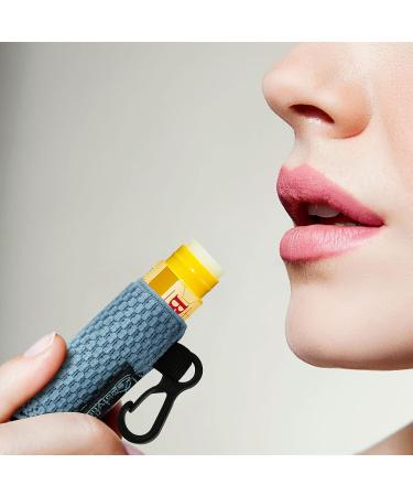 Beautyflier Chapstick Holder Bulk Pack - Lip Balm Sleeve Pouch for Burts Bees & Lip Gloss Tubes - Compatible with Olbas Inhaler - Leather in Multiple Colors - Buy Online on GoSupps.com