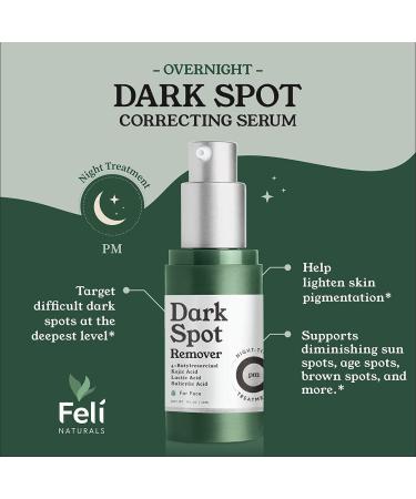 Intensive Dark Spot Remover Treatment | Kojic Acid + Vitamin C Serum - Clinical Strength Melasma & Acne Scar Treatment - Buy Online on GoSupps.com