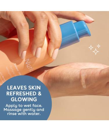 Nuria Beauty Defend Purifying Facial Cleanser Moringa Seed Seaberry & Green Tea | Clean Beauty Vegan & Cruelty-Free | 200 mL - Buy Online on GoSupps.com