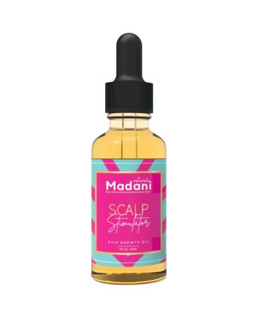 Hair Growth Oil Scalp Stimulator with Rosemary & Mint 2 Fl Oz - for All Hair Types Helps Reduce Hair Loss Strengthen Hair Restore Damaged Hairline