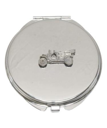 Vintage Car Compact Mirror Handbag Gift With Free Engraving 385