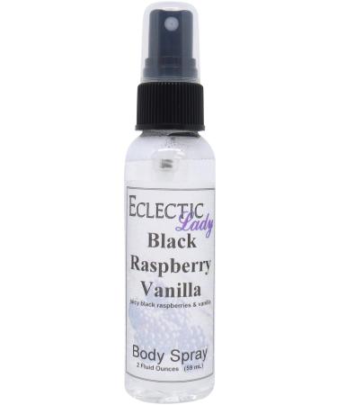 Black Raspberry Vanilla Body Spray 2 ounces Body Mist for Women with Clean Light & Gentle Fragrance Long Lasting Perfume with Comforting Scent for Men & Women Cologne with Soft Subtle Aroma For 2 Fl Oz (Pack of 1)