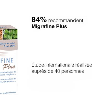 Migrafine Plus 30 capsules Herbetom Bioserum | Matrix helps maintain head relaxation hops promote a calming effect on the nervous system - Buy Online on GoSupps.com