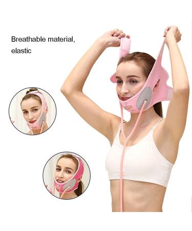 V Line Mask - Facial Slimming Strap for Face Lift and Tightening - Reusable Chin Up Belt for Women and Men - Buy Online on GoSupps.com