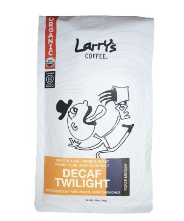 Larry's Beans, Coffee Twilight Decaffeinated Organic, 12 Ounce Decaf Twlight 12 Ounce (Pack of 1)