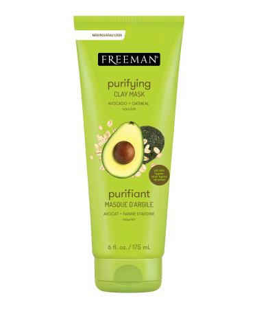 Freeman Feeling Beautiful Facial Clay Masque Avocado & Oatmeal 6 oz Avocado 6 Fl Oz (Pack of 1) - Buy Online on GoSupps.com
