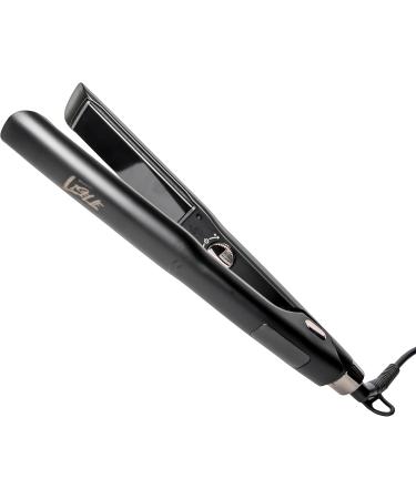 Ebony Edition Flat Iron Hair Straightener | 1.25" Titanium Straightener for All Hair Types | Fast Heating Travel-Friendly Smooth & Frizz-Free - Buy Online on GoSupps.com