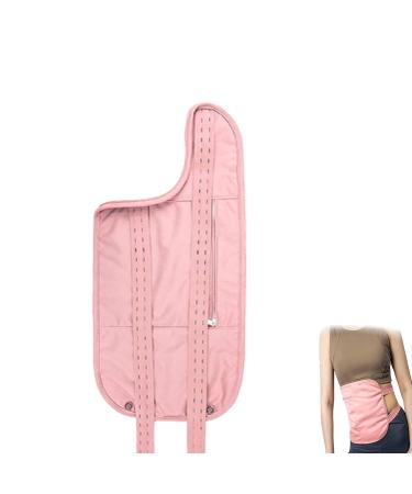OotDay Castor Oil Pack Castor Oil Pack Wrap Queen Kit Organic Castor Oil Compression Wrap Castor Oil Pack for Waist and Neck Reusable Wraps With Cold Or Hot Packs Good Oil Absorption-Pink || 24x48cm Pink 24x48cm