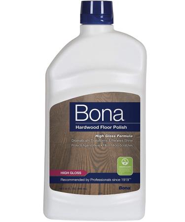 Bona Hardwood Floor Polish - High Gloss, 36 oz, Packaging may vary 36 Fl Oz (Pack of 1)