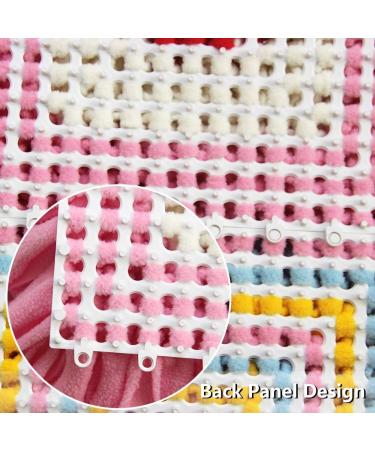 IEUUMLER Dog Snuffle Mat - Training Puzzle Toy for Dogs | 45x45cm Pink & White - International Shipping - Buy Online on GoSupps.com