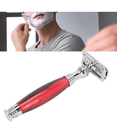Reusable Safety Razor - Long Handle Double-Edged Shaving for Men & Women | Eco-Friendly & Clean Shave - Buy Online on GoSupps.com