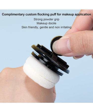 Empty Makeup Powder Container Loose Powder Empty Box Mini Portable Empty Makeup Powder Container with Powder Puff and Sifter - Buy Online on GoSupps.com