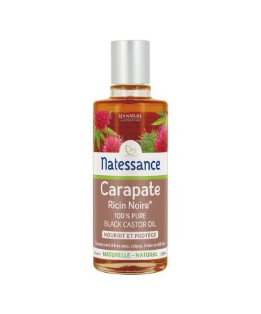 Natessance Castor Oil 100% Pure Natural Black 100 ml