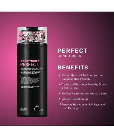 TRUSS Perfect Conditioner - Advanced Anti-Aging Formula for All Hair Types | Strengthens & Nourishes Colored & Damaged Hair - Buy Online on GoSupps.com