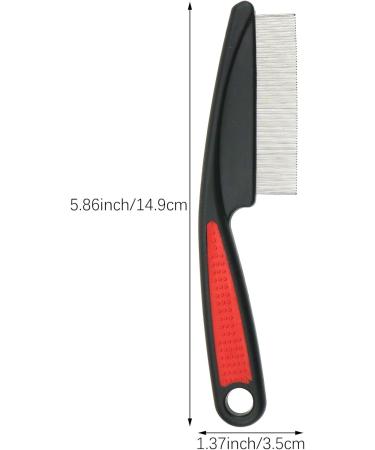 3 Pcs Pet Grooming Dematting Comb Stain Remover Pet Combs Flea Comb for Cat Dog Fleas Lice Tear Fine Tooth Grooming Removal Tool - Buy Online on GoSupps.com