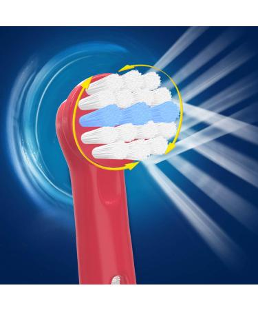 VINFANY 8pcs Kid's Toothbrush Heads for Oral B Rechargeable Toothbrush - Compatible with Braun Electric Brushes - Sensitive Clean, Professional Care, Advanced Power - Replacement Brushes for Children - Buy Online on GoSupps.com