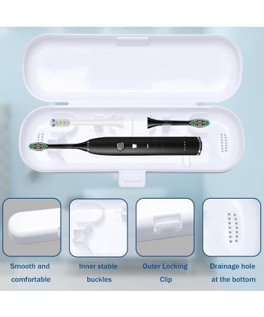 Buy Sitarcmin Electric Toothbrush Travel Case - Portable Box for Travel & Outdoor | Black & White | 2 Pieces - Buy Online on GoSupps.com