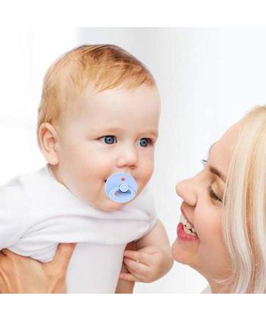 Hongjingda 5 PCs Silicone Baby Bite Ring Toys | Natural Rubber Pacifiers for Newborns | Cherry-Shaped Nipples & Large Air Holes | Green 1 Pack - Buy Online on GoSupps.com