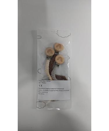 ClDy Baby Pacifier Chain Clip - 3 Pack Multi-Use Pacifier Holder for Stroller Baby Carrier & Car Seat - Buy Online on GoSupps.com