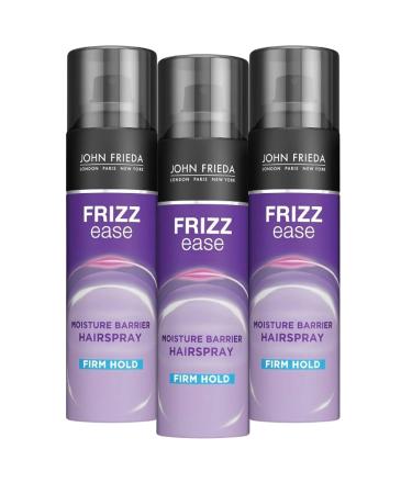 Generic JOHN-FRIEDA'S HairSpray Frizz Ease Firm hold Anti Frizz for Dry Damaged hair LONDON PARIS NEW YORK pack of 3 2 oz mini size travel size luxurious 2 Ounce (Pack of 3) Purple - Buy Online on GoSupps.com