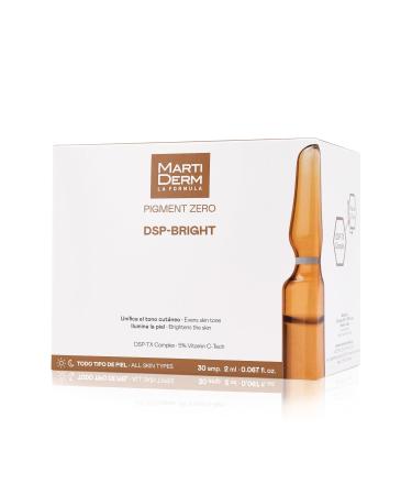 MartiDerm DSP Bright - Vitamin C-Tech & DSP-TX for Radiant Skin | 30 Ampoules for Even Skin Tone - Shop Now - Buy Online on GoSupps.com