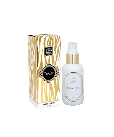 Naseem Perfumes Thaljee Body Lotion for Men & Women 80gm - Refreshing Citrus Scent with Long-Lasting Hydration and Musk Vanilla Base - Moisturizing Fast-Absorbing Formula for Soft & Smooth Skin