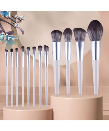 12-Piece Makeup Brush Set - Professional Tools for Foundation Concealer & Eye Shadow | Perfect for Every Skin Type - Buy Online on GoSupps.com
