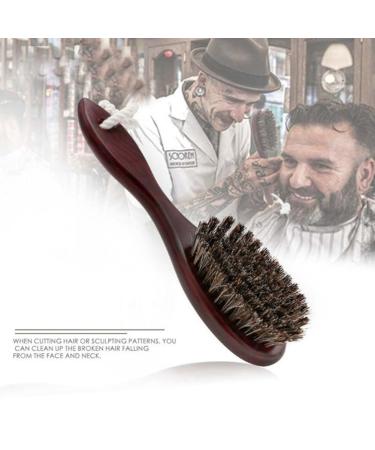 Grendly 2X Horse Hair Wave Beard Brush & Large Curved Comb - Natural Hair Styling Tools for Men | International Shipping - Buy Online on GoSupps.com